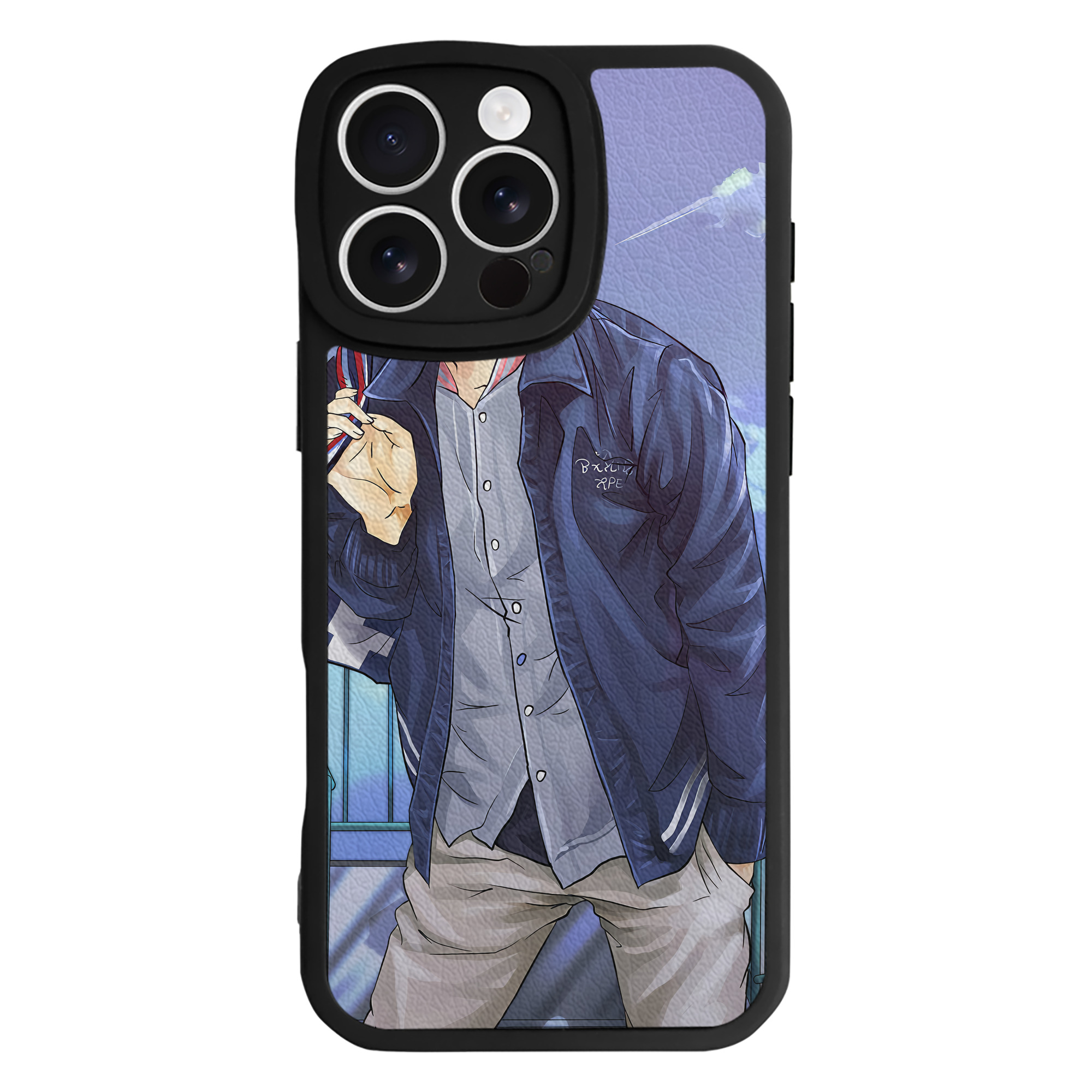 （画像用） SLAM DUNK／スラムダンク 【iPhone 16シリーズ対応】シリコンスマホケース（レザー調） 材質：シリコン